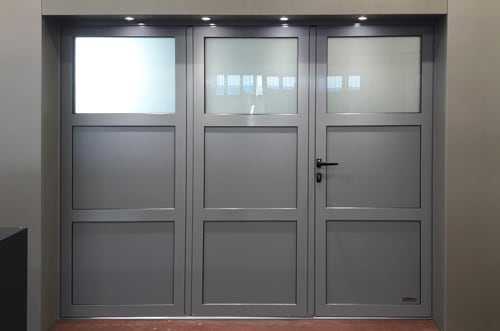 Porte de garage battante Aludoor