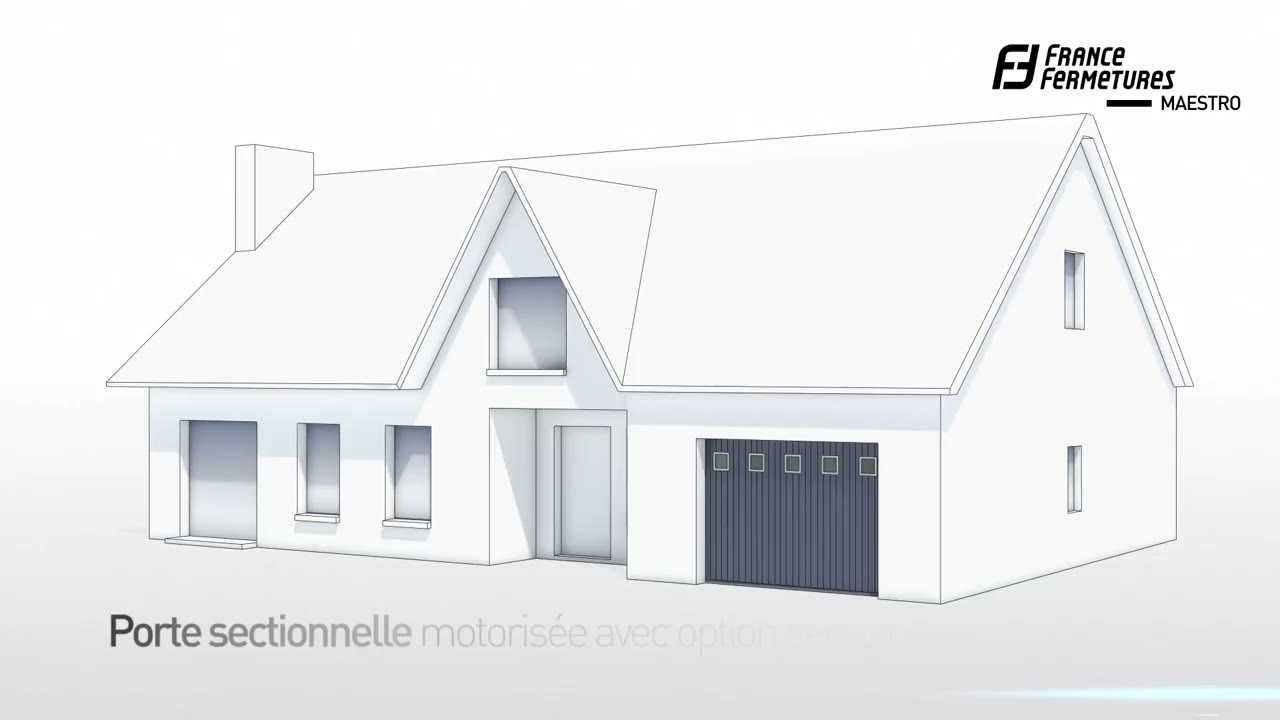 Aperçu : France Fermetures : porte de garage Maestro