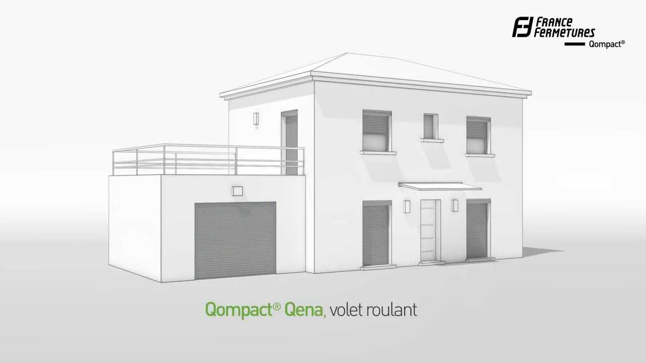 Aperçu : France Fermetures : porte de garage Qompact