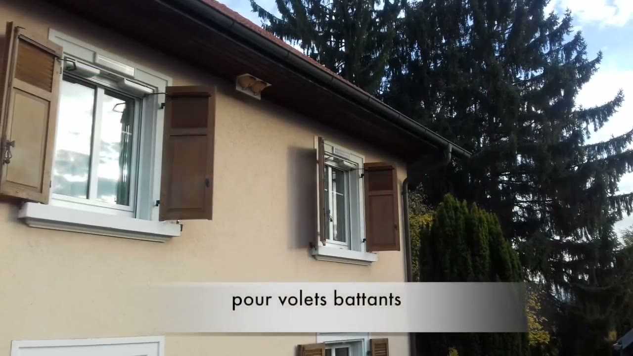 Aperçu : Bubendorff : motorisation solaire de volets battants