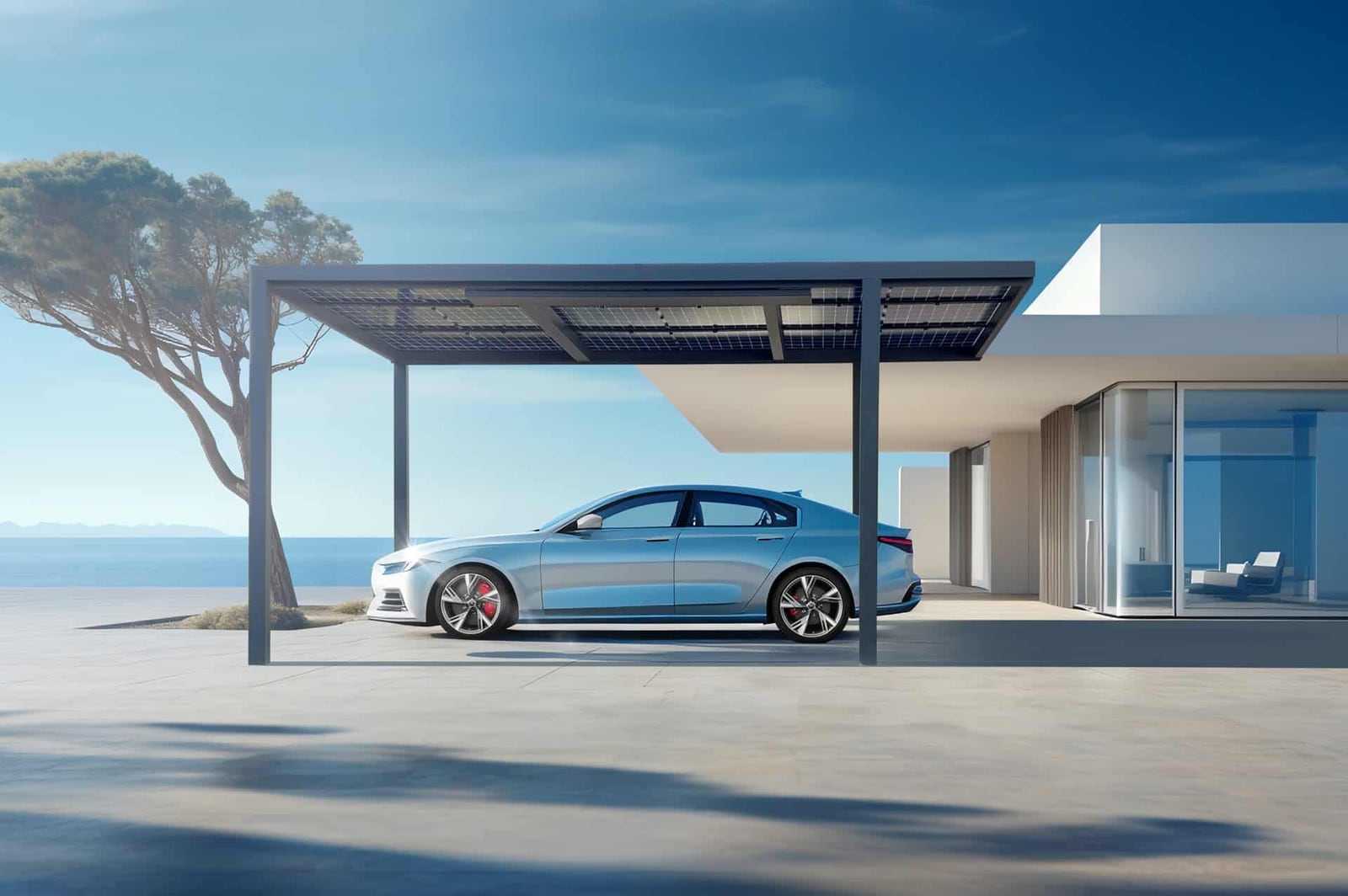 Carport Héolian Atrium Electron