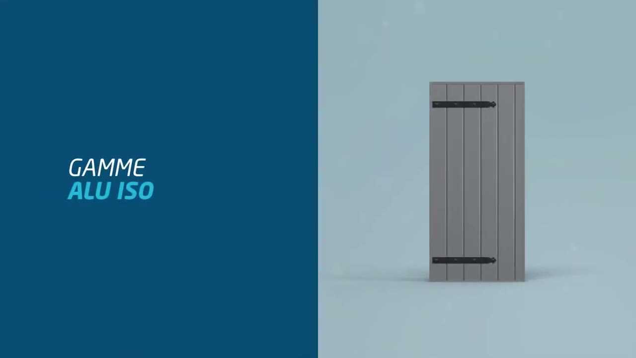 Aperçu : FPEE : volets aluminium ISO