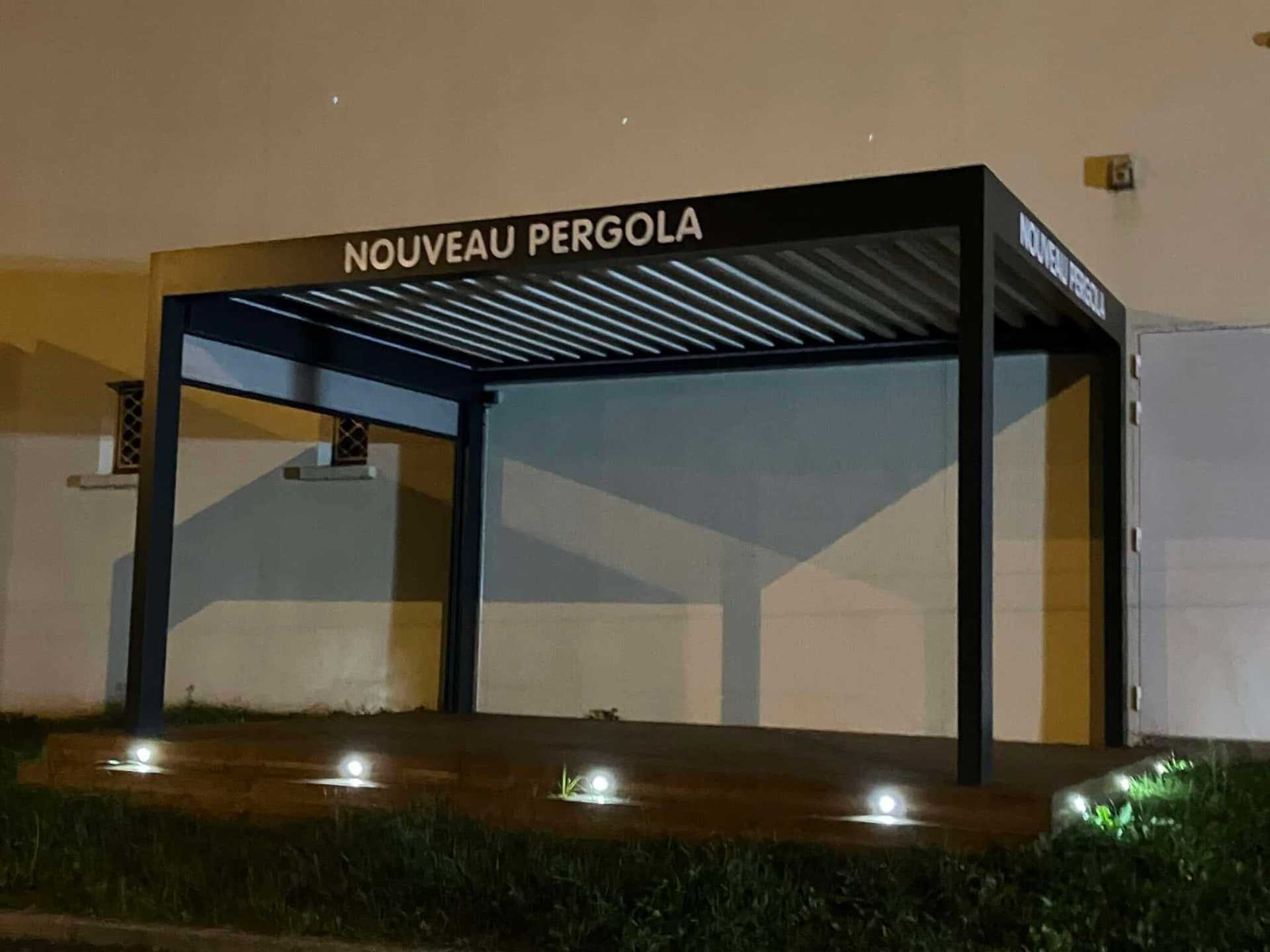 Pergolas — réalisation 1 Hemond Fermetures