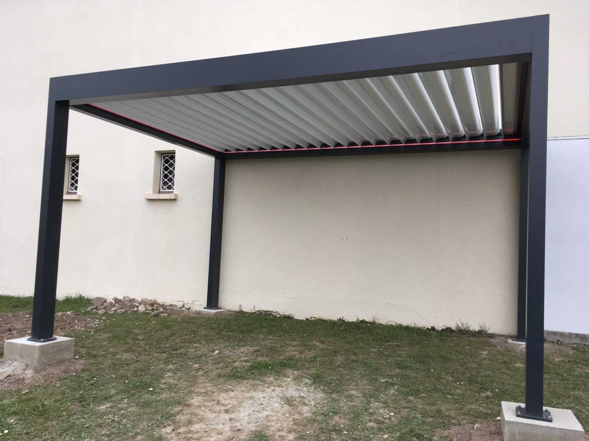 Pergolas — réalisation 2 Hemond Fermetures