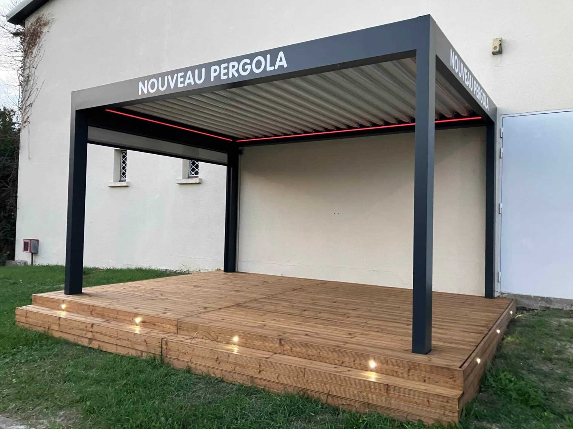 Pergolas — réalisation 3 Hemond Fermetures