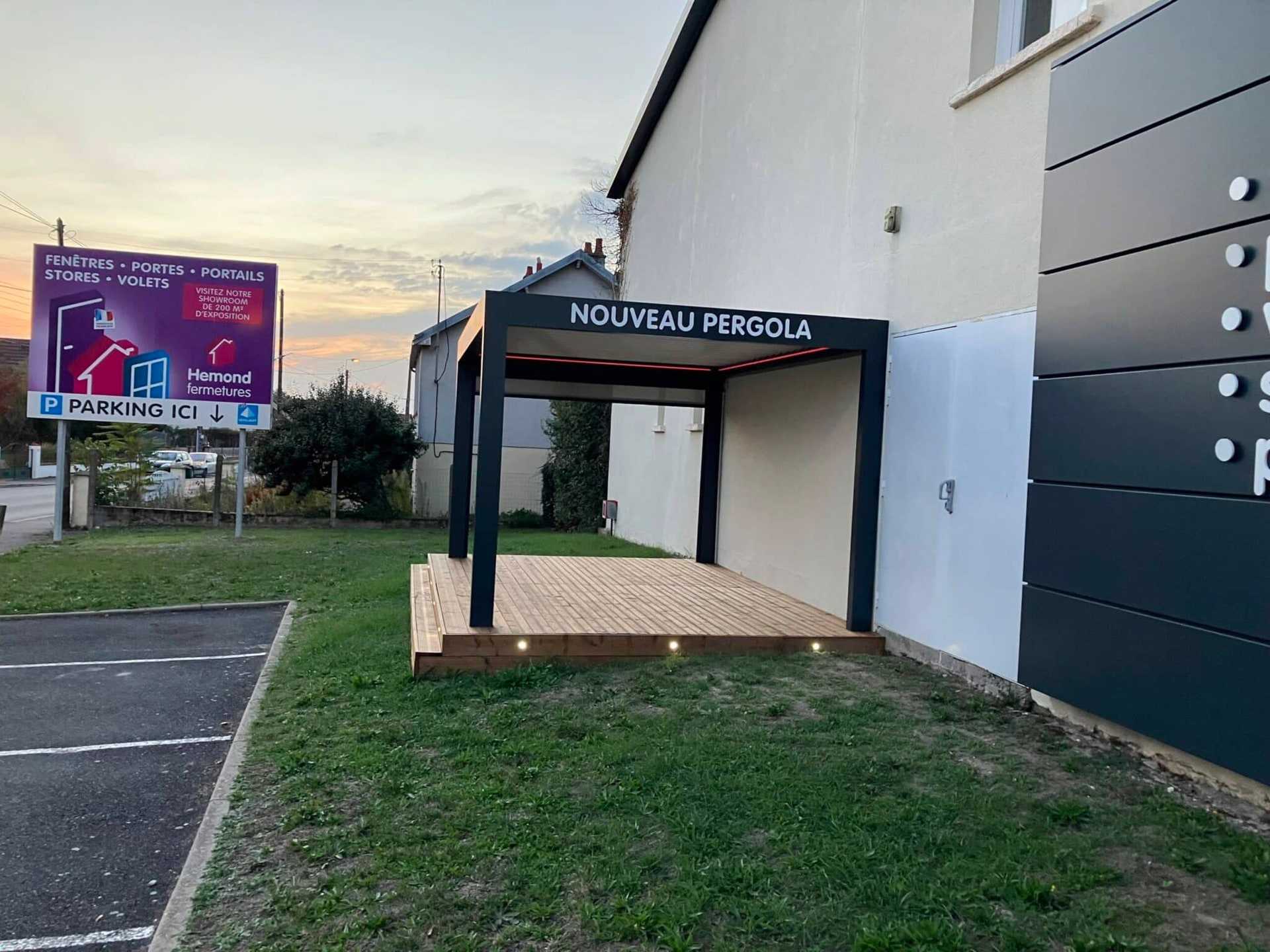 Pergolas — réalisation 4 Hemond Fermetures