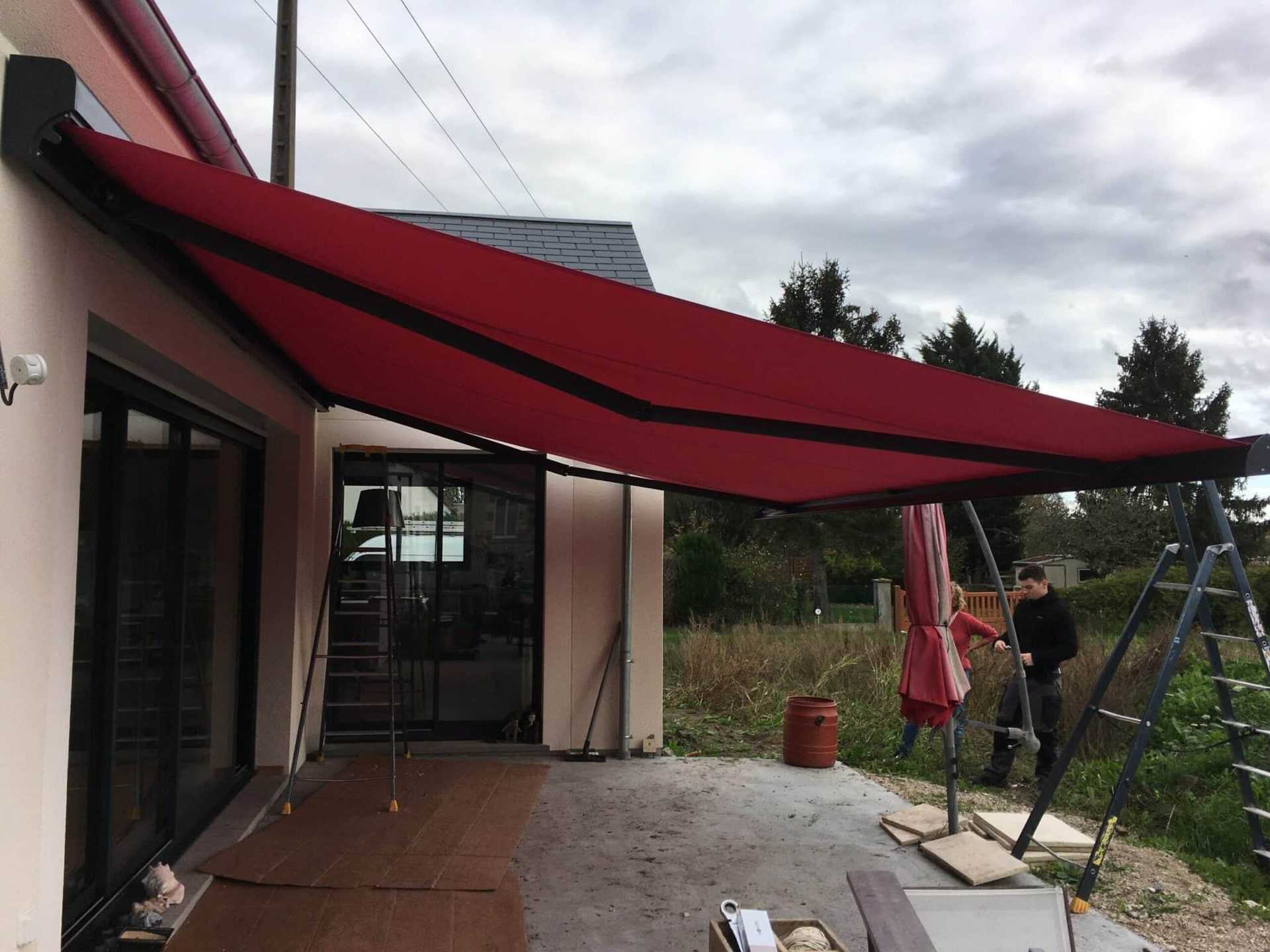 Stores coffres — réalisation 3 Hemond Fermetures
