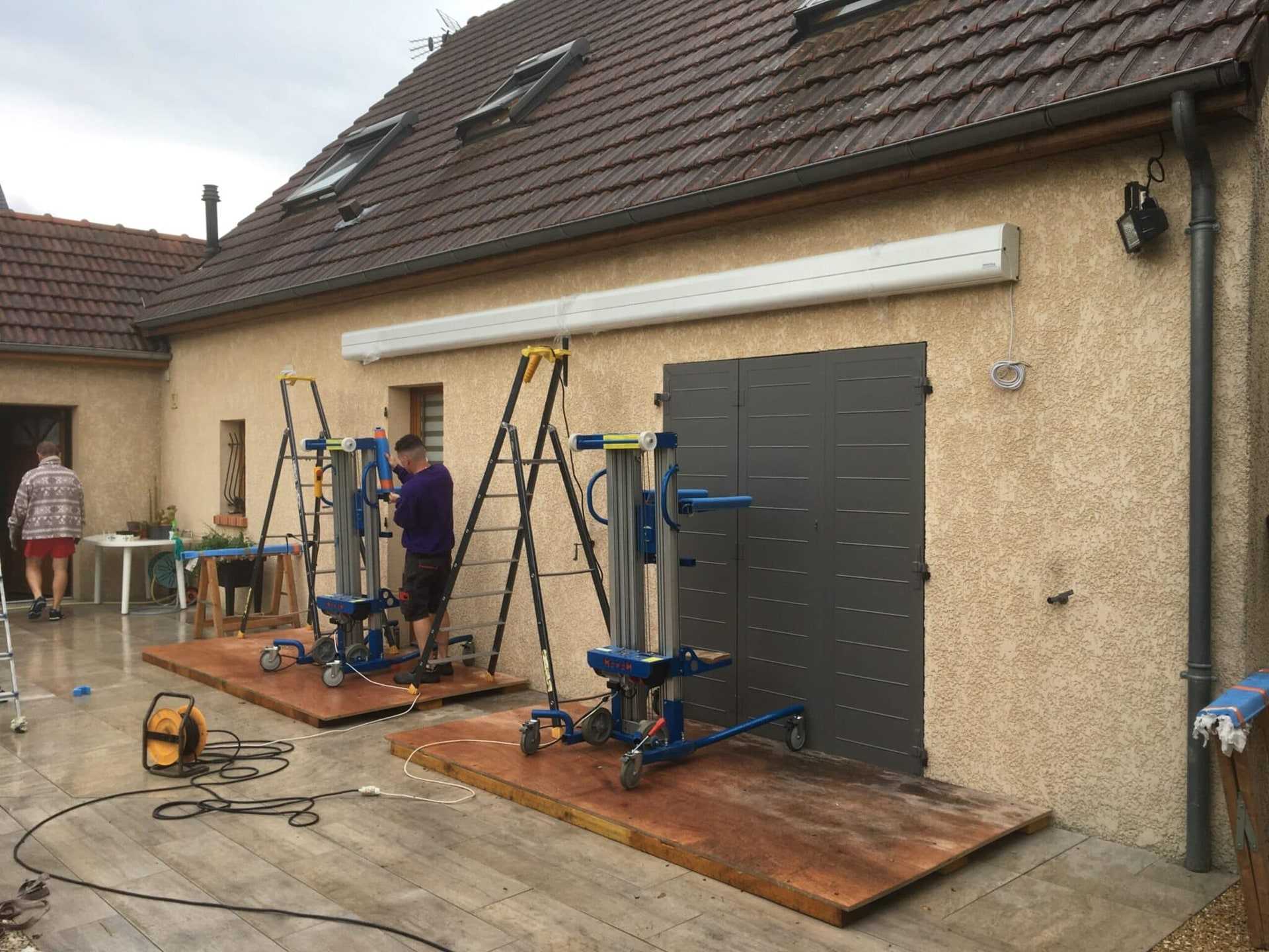 Stores coffres — réalisation 8 Hemond Fermetures