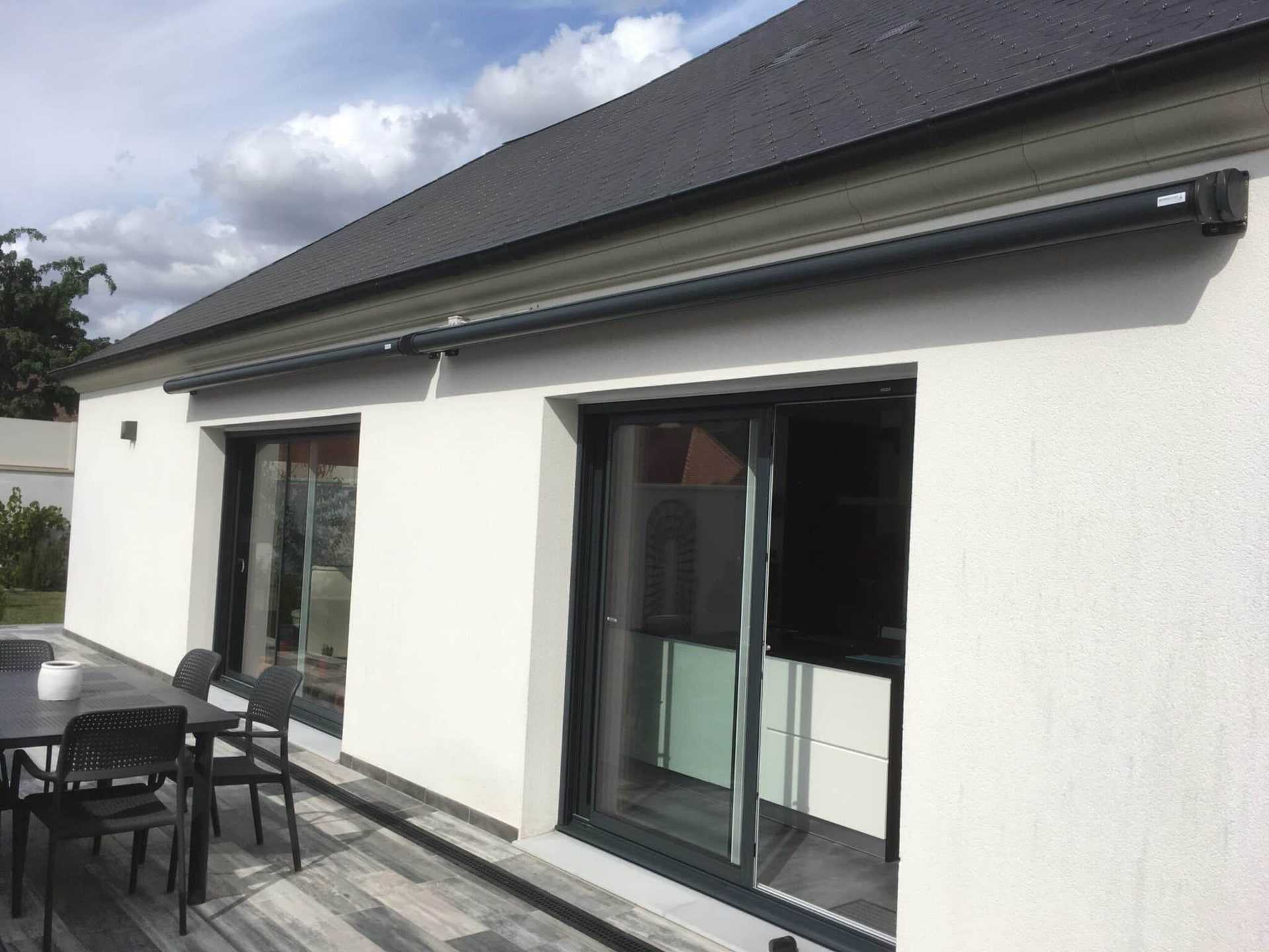 Stores coffres — réalisation 15 Hemond Fermetures
