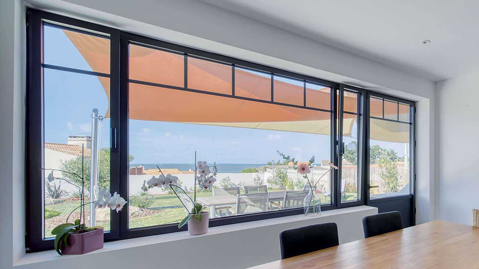 Fenêtre aluminium K•LINE, collection été