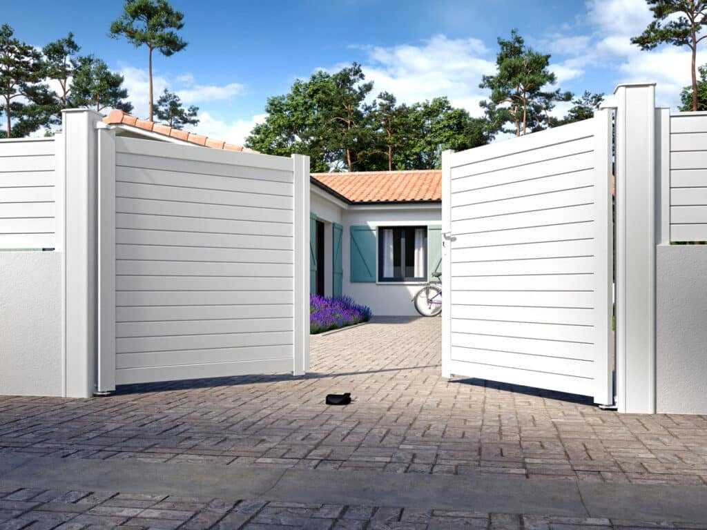 Portail aluminium Ceklo Patio