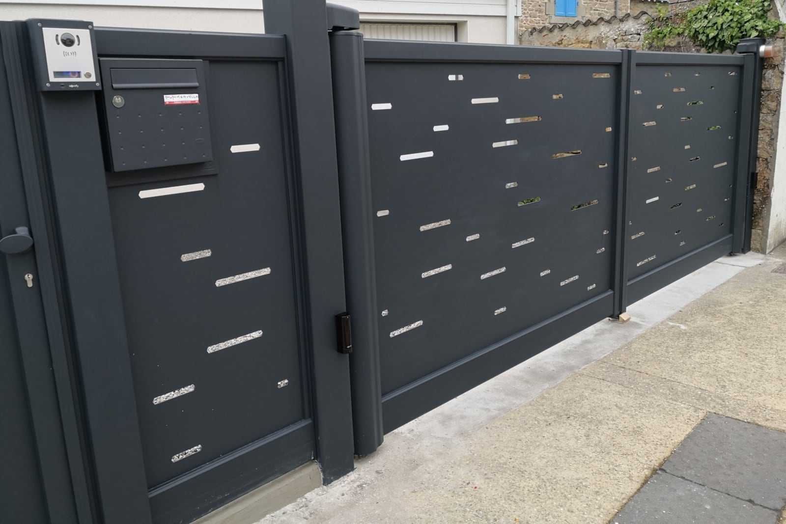 Portail aluminium CETAL