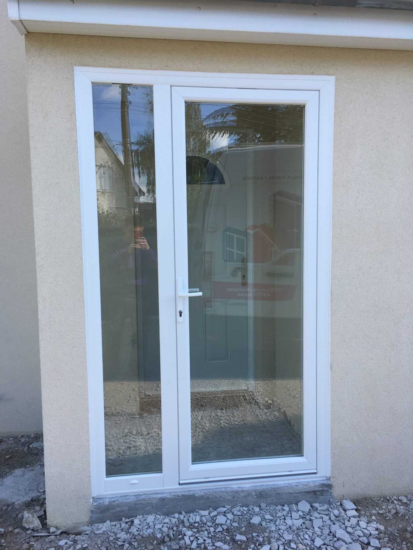 Création d’un sas d’entrée — Après la pose