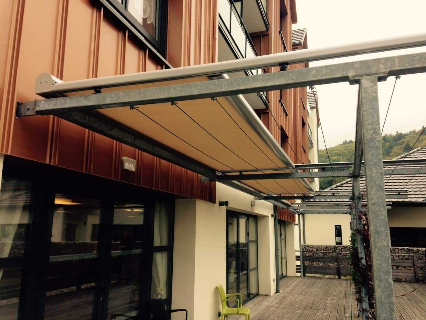 Stores de véranda Marquises sur modules